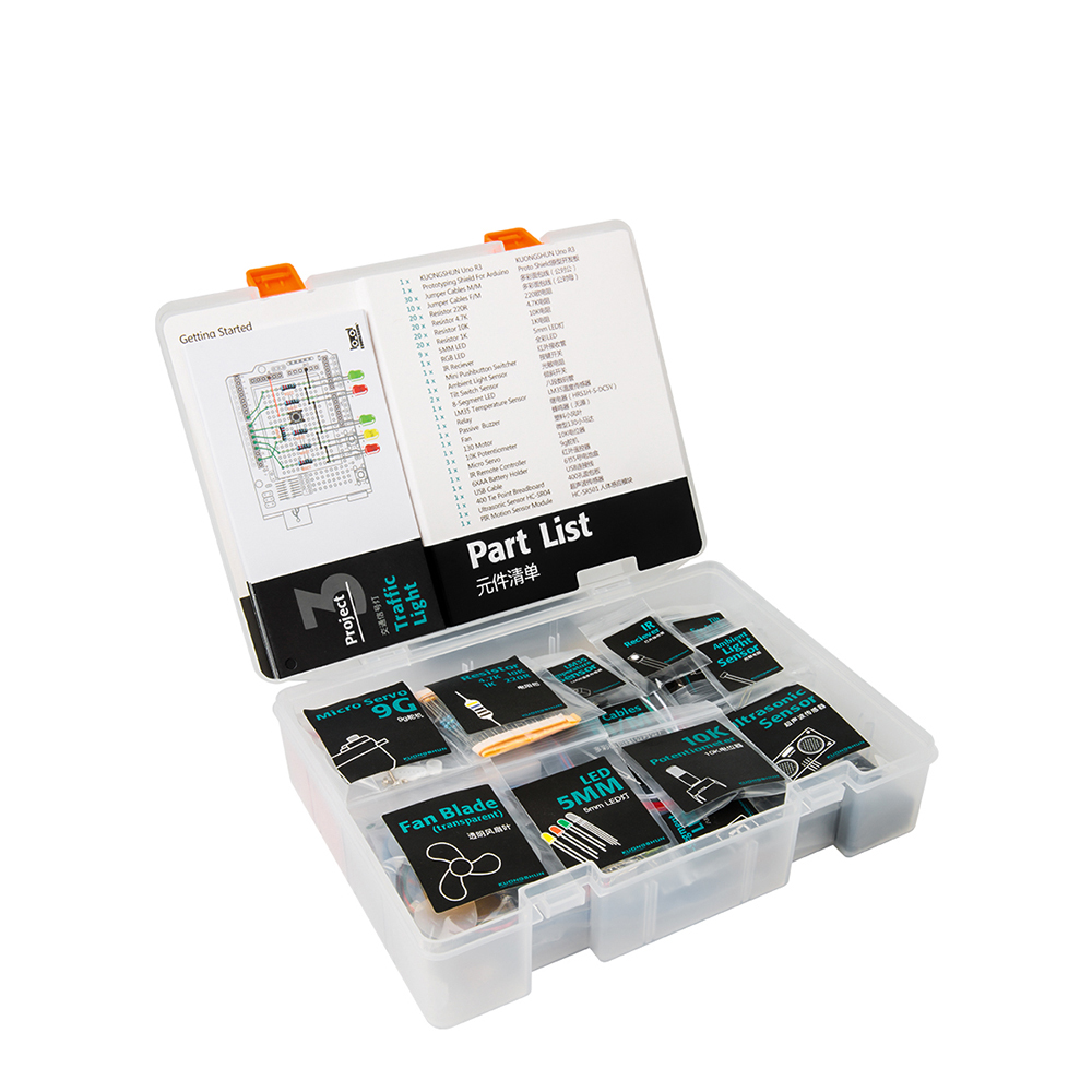 Набор для начинающих Arduino UNO R3 DIP